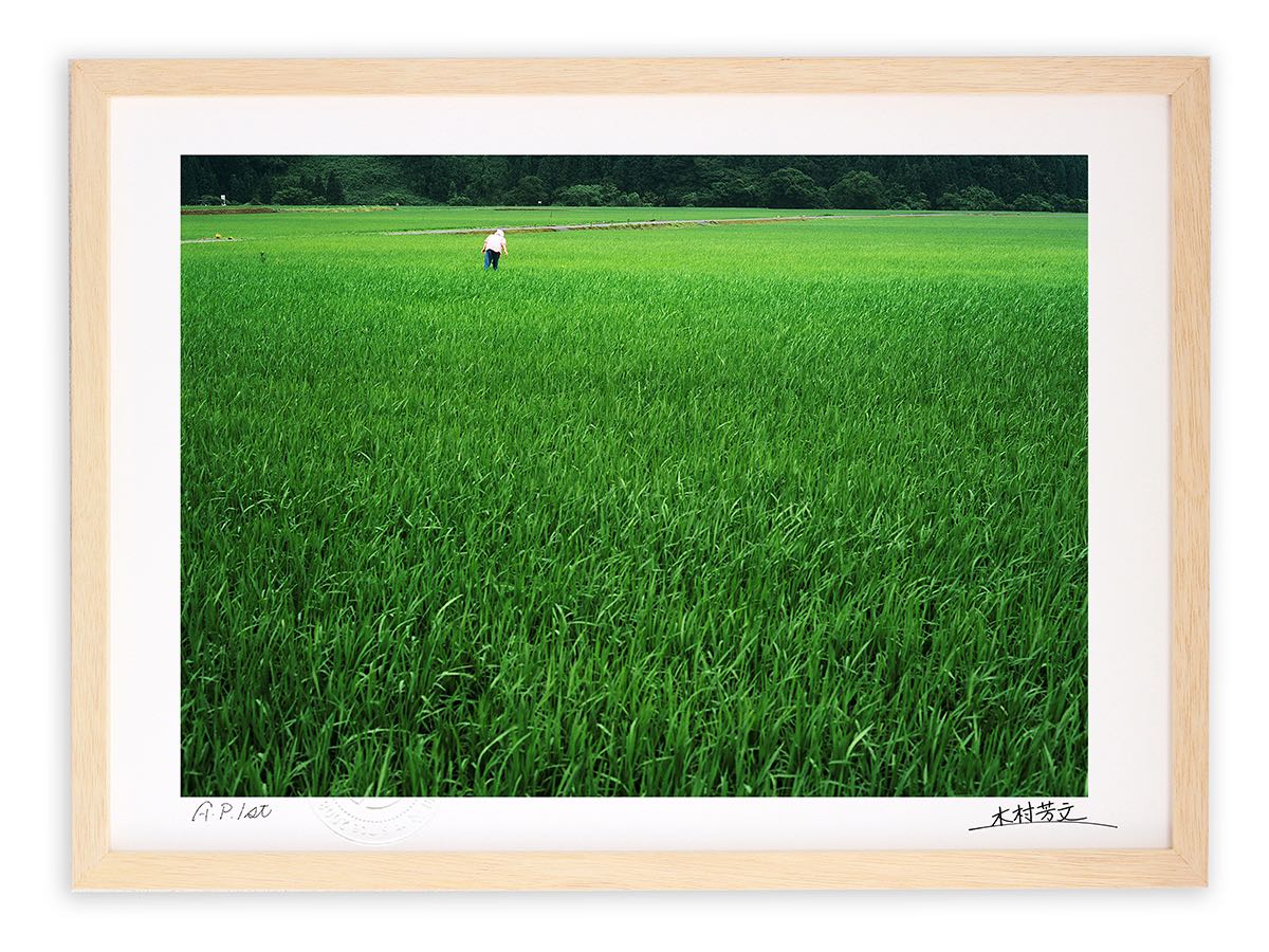 アートフォト 絵画 壁掛け 水の見回り/白山市/インテリア 壁掛け 額入り 額装込 風景画 油絵 ポスター アート アートパネル リビング 玄関 プレゼント モダン アートフレーム おしゃれ 飾る