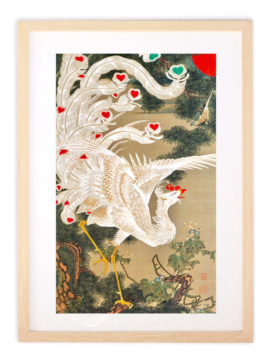 【金箔絵】部屋がアート空間に！琉球草木図【日本画】水彩23✕31センチ 金箔絵】部屋がアート空間に！琉球草木図【日本画】水彩23✕31センチ