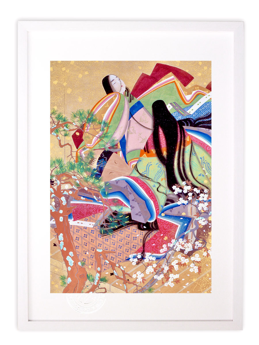 Amazon.com: ZXHYWYM Japanese Samurai Wall Art Black and