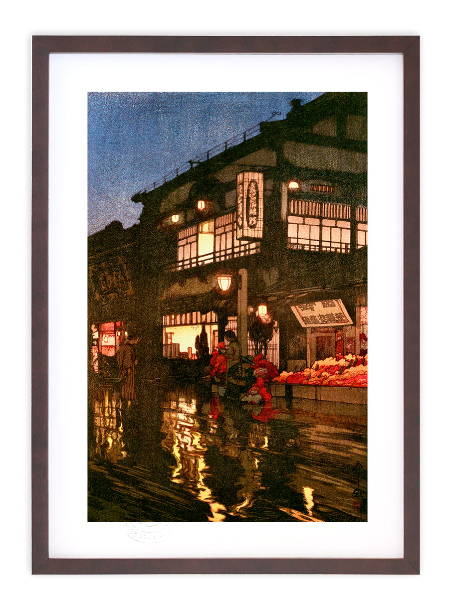 楽天市場】川瀬巴水 版画 絵画 名画 日本画 ＜東京二十景＞芝