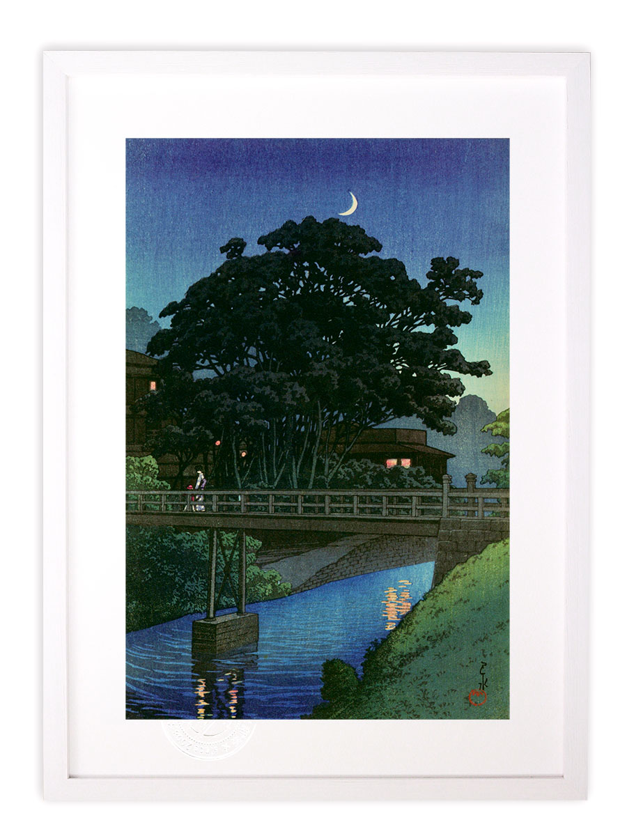 楽天市場】川瀬巴水 版画 絵画 名画 日本画 ＜東京二十景＞芝増上寺 (しばぞうじょうじ） インテリア 壁掛け 額入り アート アートパネル モダン  アートフレーム おしゃれ : 絵画・壁飾り 風景専門店あゆわら