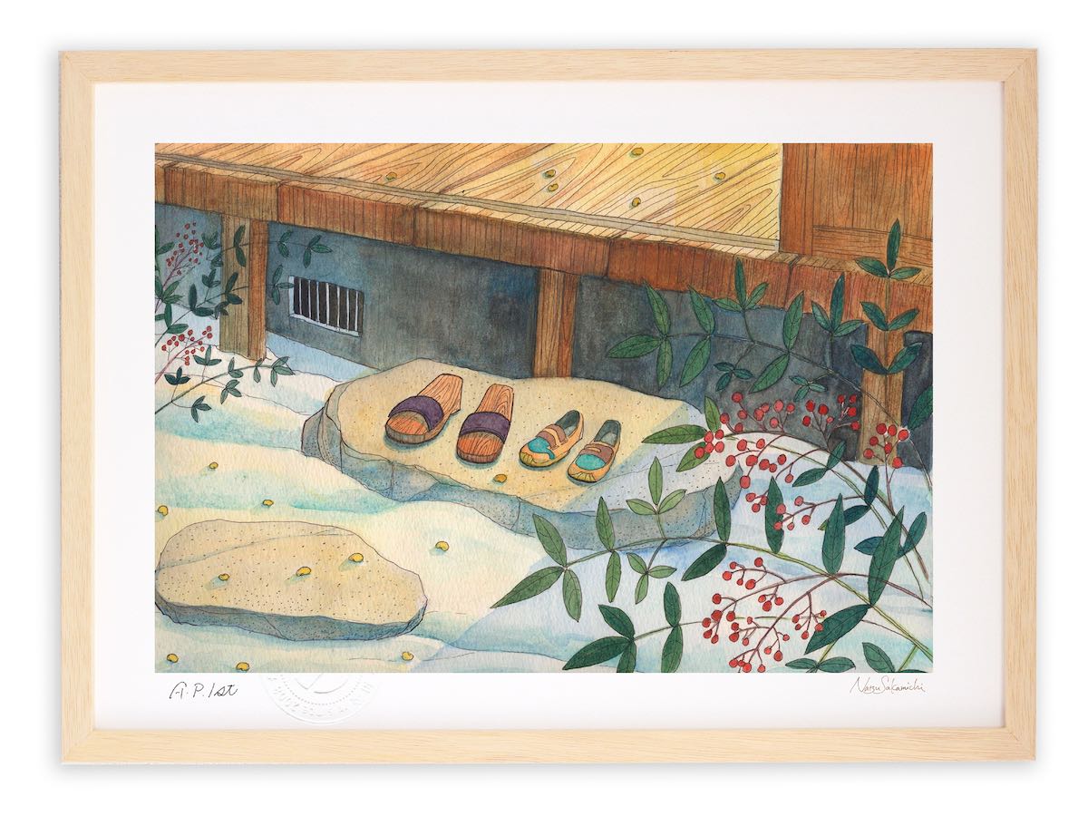 風景画 フレーム付き 50cm x 41cm×6cm 風景画 フレーム付き 50cm x 41cm×6cm