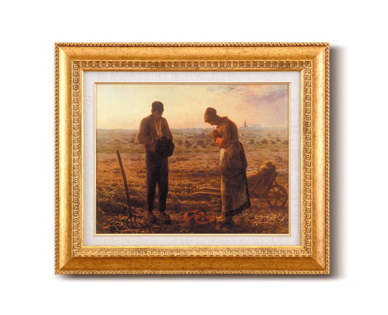 楽天市場】絵画 ミレー名画額F6/インテリア 額入り 額装込 風景画