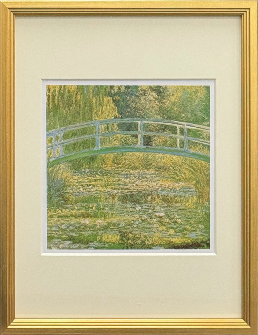 名画 モネ 睡蓮の池 Ｓ(ＧＤ) モネ ClaudeMonet 印象派 名画 睡蓮 風景画 インテリア クラシック フランス ギフト エレガント