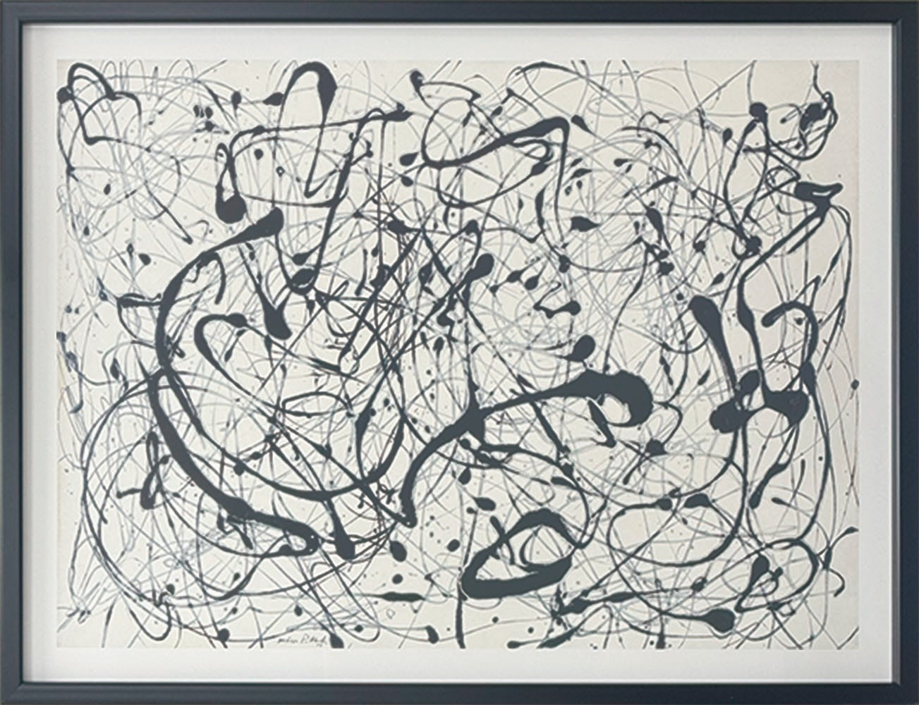名画 抽象画 ジャクソン ポロック ナンバー14 ジャクソンポロック JacksonPollock ポロック 抽象画 モダンアート 現代アート アクションペインティング インテリア おしゃれ アメリカ ニューヨーク オフィス ホテル 名画 複製画 アートポスター 美術館｜絵画・壁飾り　風景専門店あゆわら