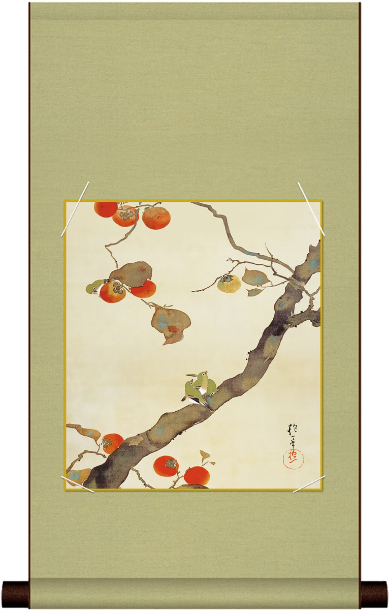 楽天市場】【x70】和額・高級色紙額掛け軸風の和風の色紙額 : 絵と額縁