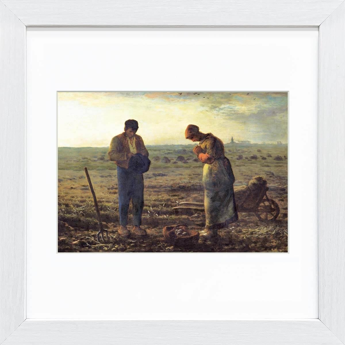 ミレー絵額 送料無料 】 絵画 額絵 名画 ミレー Millet 羊飼いの少女