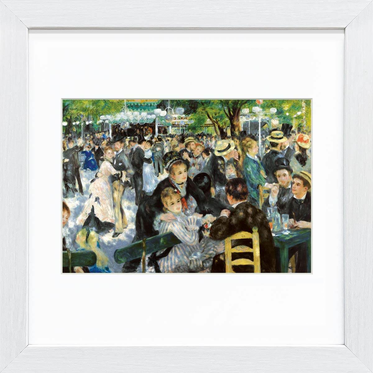 ルノワール　ムーラン・ド・ラ・ギャレットの舞踏会　水晶絵　絵画　絵　アート　壁掛 最高傑作《ムーラン・ド・ラ・ギャレットの舞踏会》日本初公開