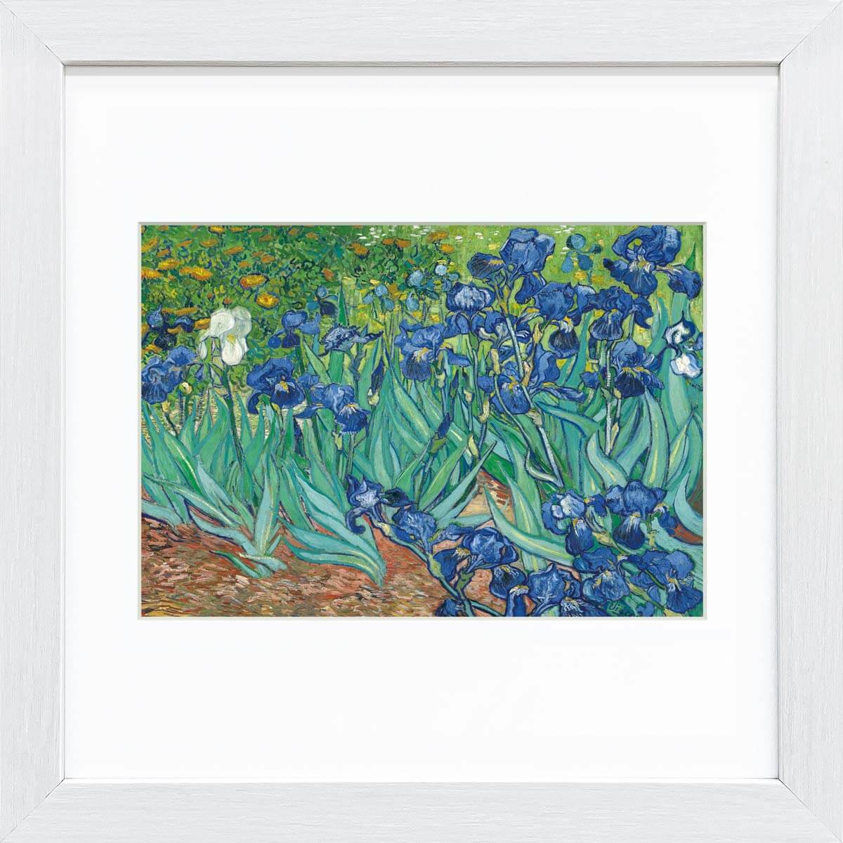 ゴッホ アイリス アート 額縁 インテリア 楽天市場】絵画 ミュージアムアートシリーズ ゴッホ「アイリスの