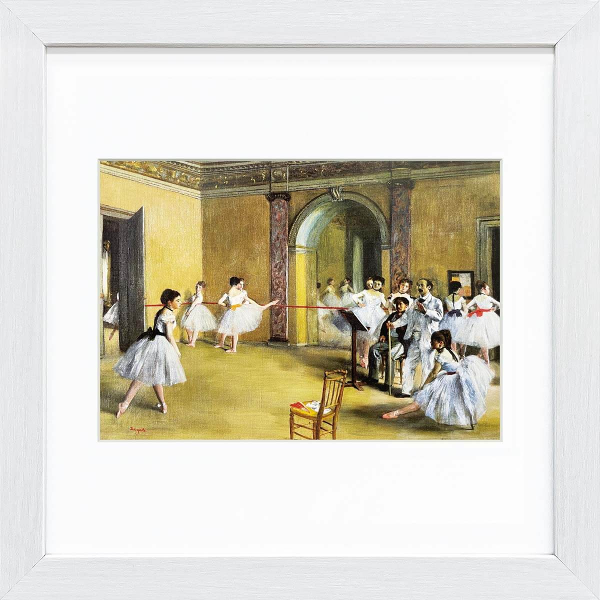 楽天市場】有名 画家 ドガ 「 ル・ペルティエ街のオペラ座の稽古場