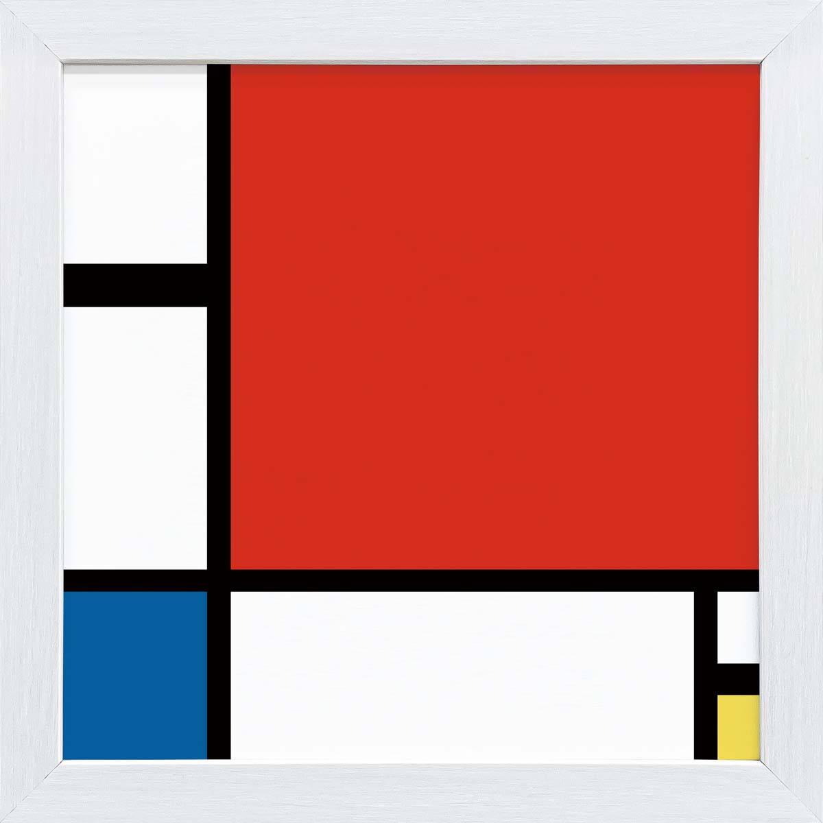 ピート・モンドリアン、『村の光景』、希少な画集より、新品高級額・額装付 ピート・モンドリアン、『村の光景』、希少な画集より、新品高級