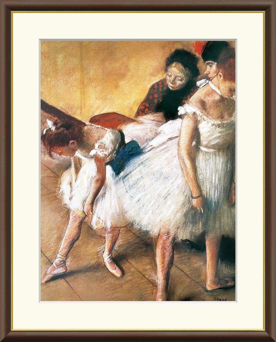 絵画 絵 アート 華麗なる競技 社交ダンス 額縁付き 楽天市場】絵画 世界の名画 ダンスのレッスン エドガー・ドガ 額