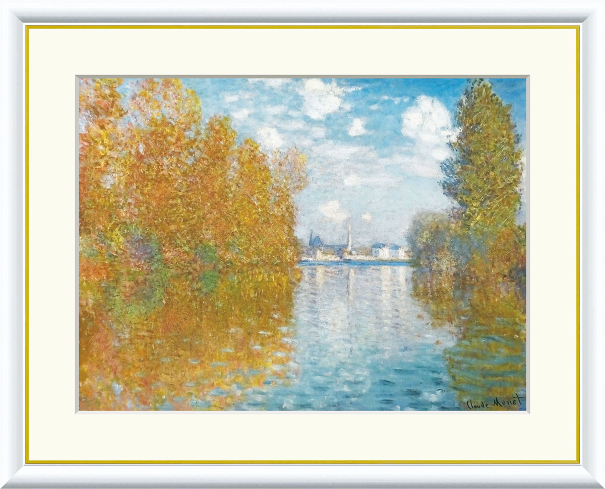 楽天市場】【スーパーSALE10％OFF】10年保証 名画 油絵 睡蓮 クロード