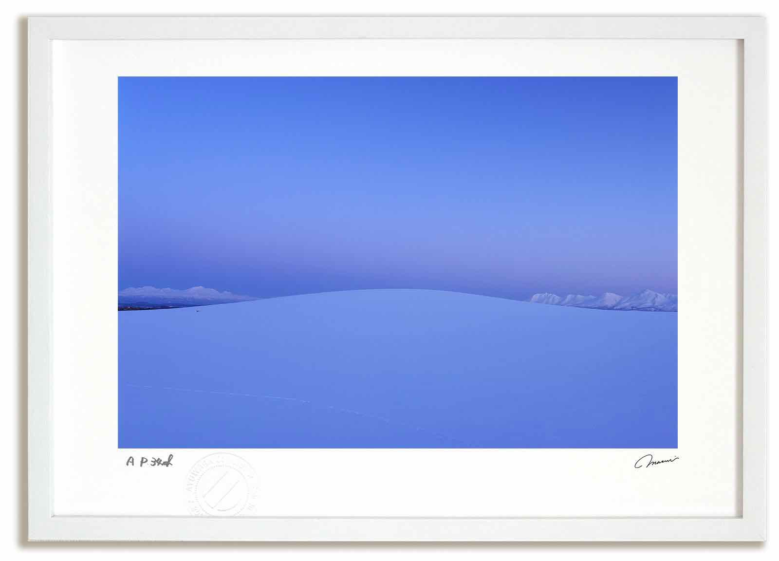 アートフォト 絵画 残照の大雪山十勝岳連峰2 高橋真澄/インテリア 額入り 額装込 風景画 油絵 ポスター アート アートパネル リビング 玄関 プレゼント モダン アートフレーム 飾る おしゃれ 壁掛け 絵|絵画・壁飾り 風景専門店あゆわら