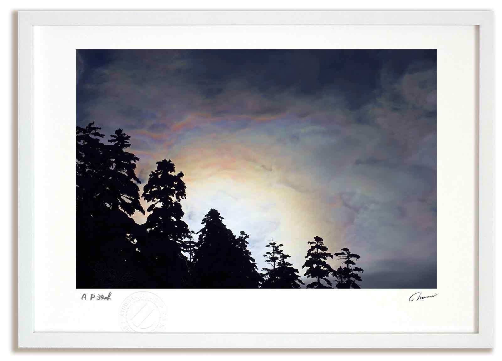 アートフォト 絵画 彩雲2 高橋真澄/インテリア 額入り 額装込 風景画 油絵 ポスター アート アートパネル リビング 玄関 プレゼント モダン アートフレーム 飾る おしゃれ 壁掛け 絵|絵画・壁飾り 風景専門店あゆわら
