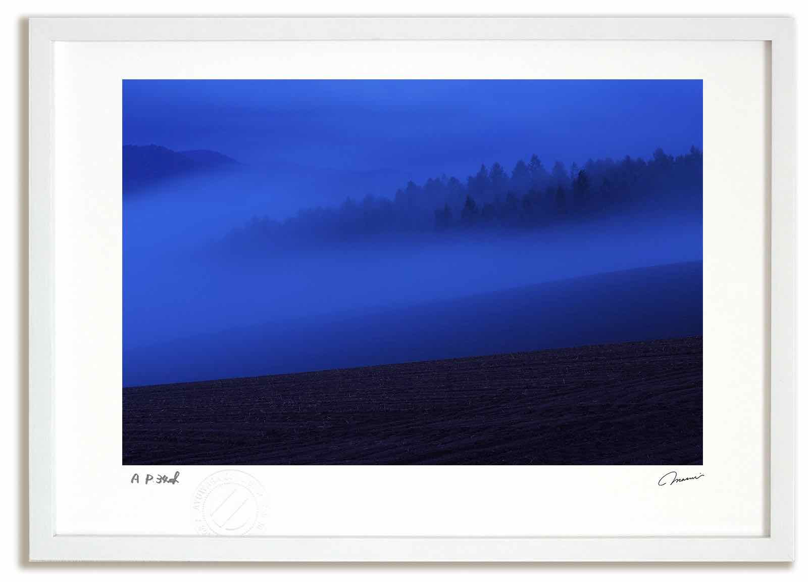アートフォト 絵画 夜明け前2 高橋真澄/インテリア 額入り 額装込 風景画 油絵 ポスター アート アートパネル リビング 玄関 プレゼント モダン アートフレーム 飾る おしゃれ 壁掛け 絵|絵画・壁飾り 風景専門店あゆわら