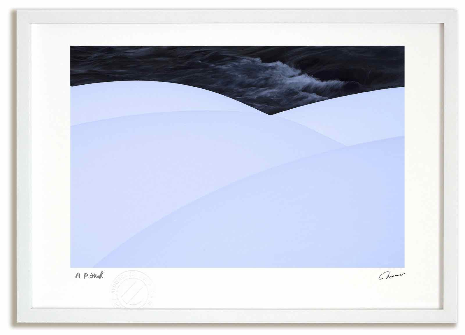 アートフォト 絵画 雪の形1 高橋真澄/インテリア 額入り 額装込 風景画 油絵 ポスター アート アートパネル リビング 玄関 プレゼント モダン アートフレーム 飾る おしゃれ 壁掛け 絵|絵画・壁飾り 風景専門店あゆわら