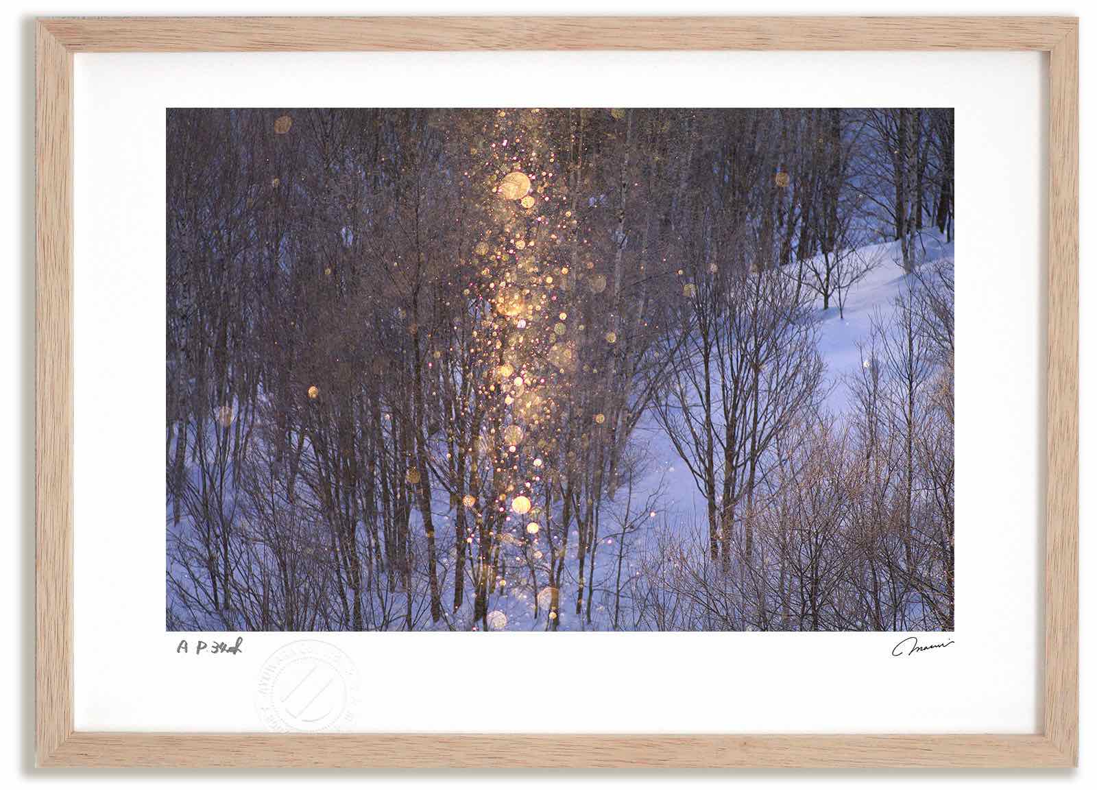 アートフォト 絵画 サンピラー14 高橋真澄/インテリア 額入り 額装込 風景画 油絵 ポスター アート アートパネル リビング 玄関 プレゼント モダン アートフレーム 飾る おしゃれ 壁掛け 絵|絵画・壁飾り 風景専門店あゆわら