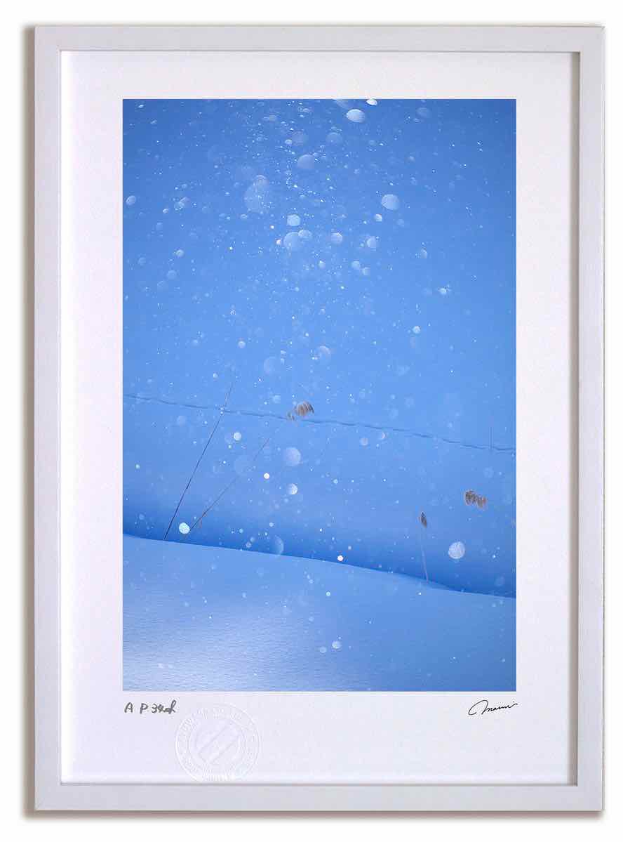 アートフォト 絵画 ダイヤモンドダスト4 高橋真澄/インテリア 額入り 額装込 風景画 油絵 ポスター アート アートパネル リビング 玄関 プレゼント モダン アートフレーム 飾る おしゃれ 壁掛け 絵|絵画・壁飾り 風景専門店あゆわら