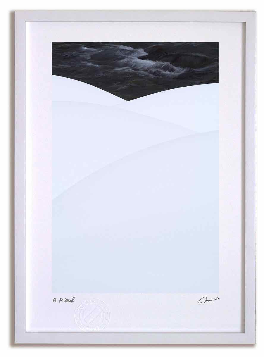 アートフォト 絵画 雪の形2 高橋真澄/インテリア 額入り 額装込 風景画 油絵 ポスター アート アートパネル リビング 玄関 プレゼント モダン アートフレーム 飾る おしゃれ 壁掛け 絵|絵画・壁飾り 風景専門店あゆわら