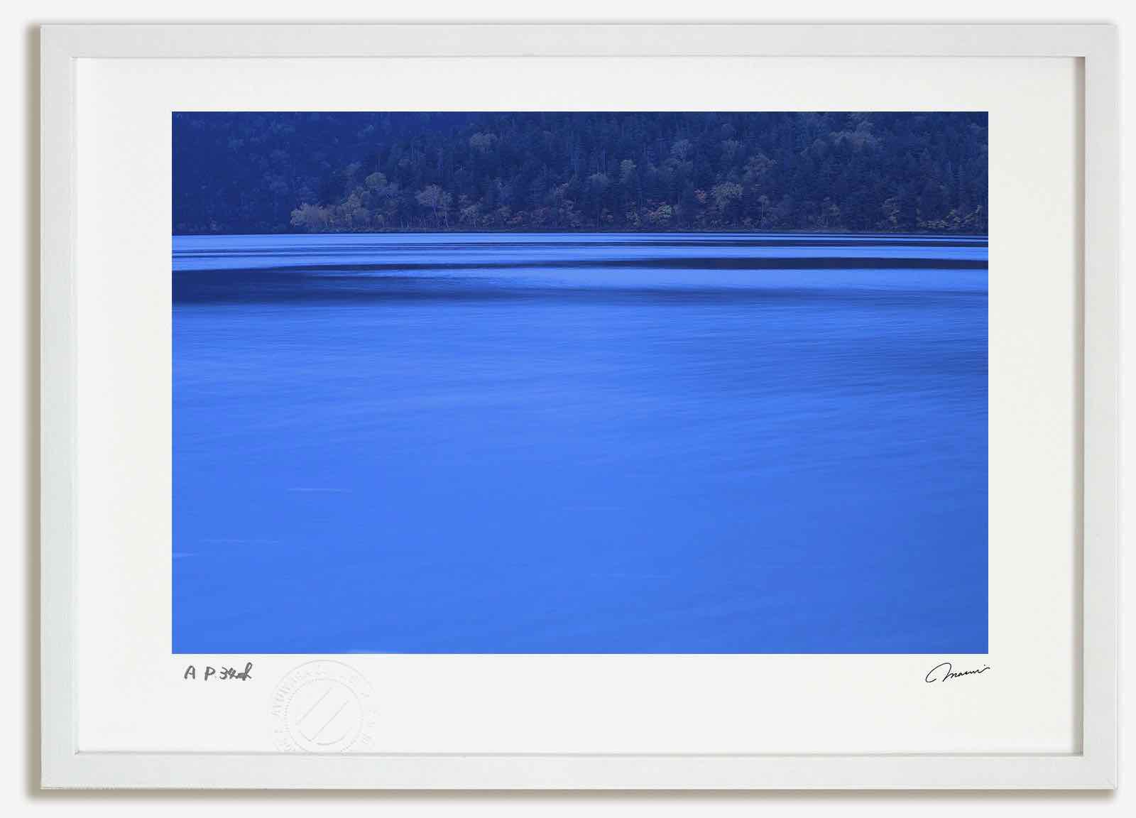 アートフォト 絵画 ベスト 朝の然別湖 高橋真澄/インテリア 額入り 額装込 風景画 油絵 ポスター アート アートパネル リビング 玄関 プレゼント モダン アートフレーム 飾る おしゃれ 壁掛け 絵