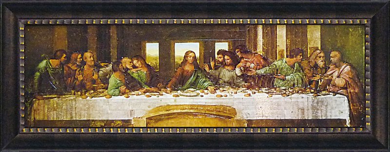 楽天市場 絵画 インテリア レオナルドダヴィンチ 最後の晩餐 絵画 複製画 絵画生活