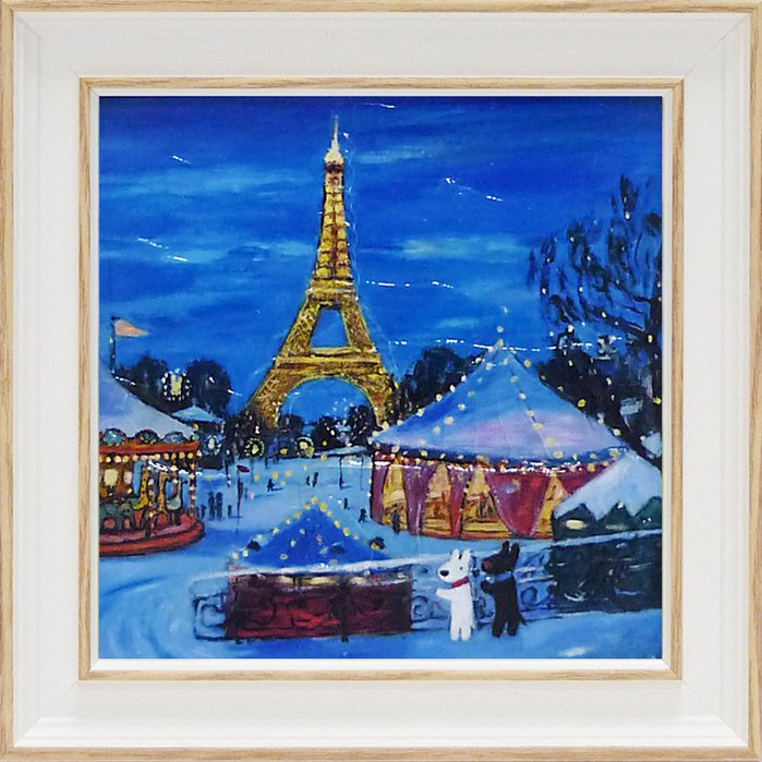 楽天市場】絵画 リサとガスパール アートフレーム オペラざへいく（S