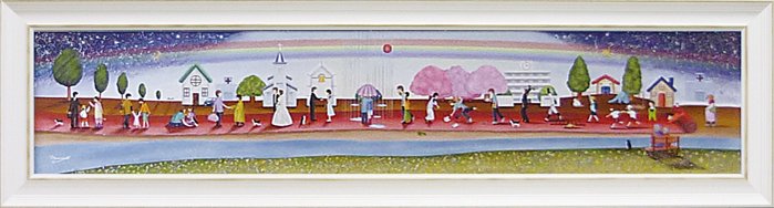 楽天市場】最大100%ポイントバック！限定抽選 絵画 なかの まり