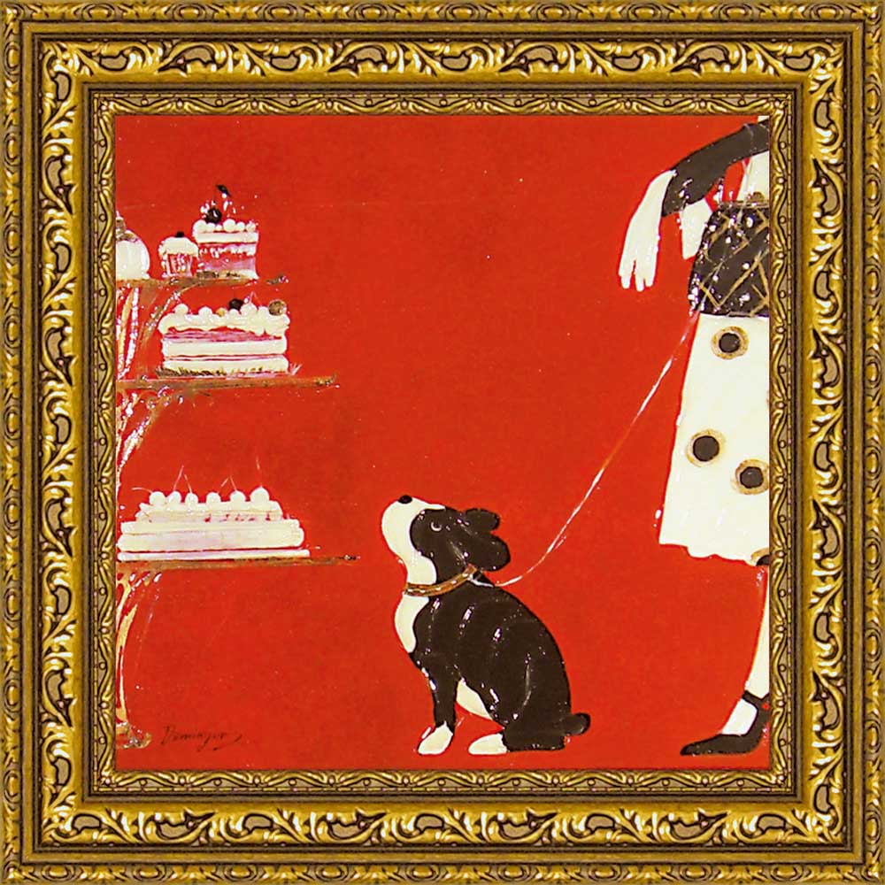 絵画　壁掛け　油絵　ベンジャミン・マス 楽天市場】絵画 ドミンゲス 子猫の毛糸/インテリア 額入り 額装込 風景