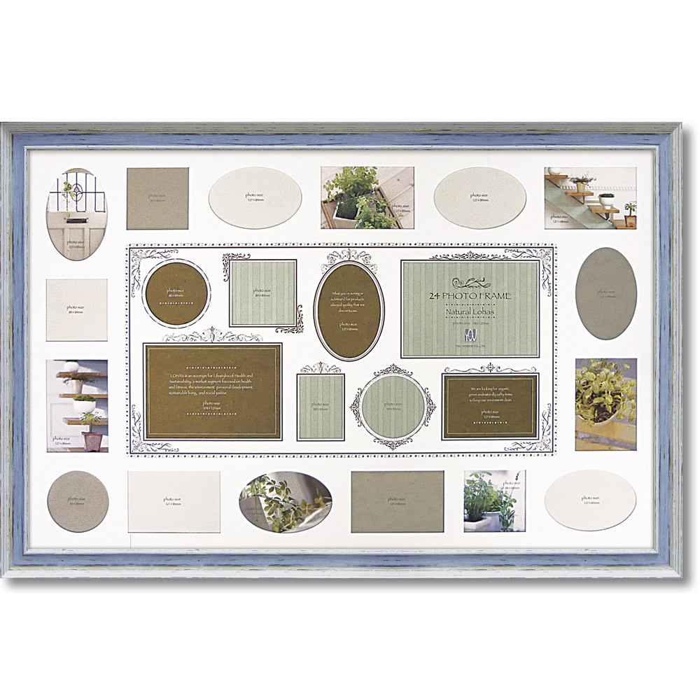 楽天市場】写真立て 24フォト ナチュラルロハス フォトフレーム