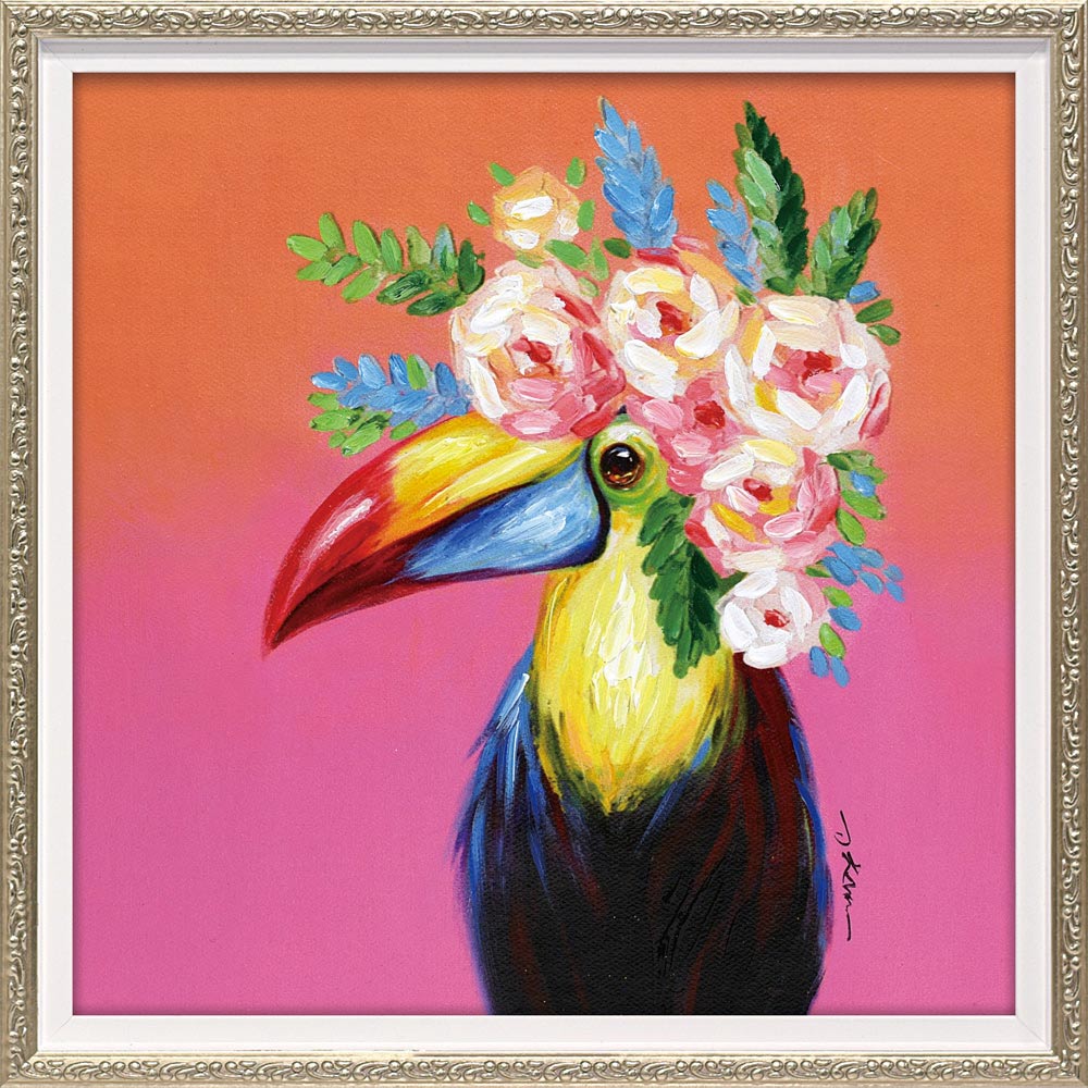 楽天市場】絵画 オイル ペイント アート「サバンナカーニバル