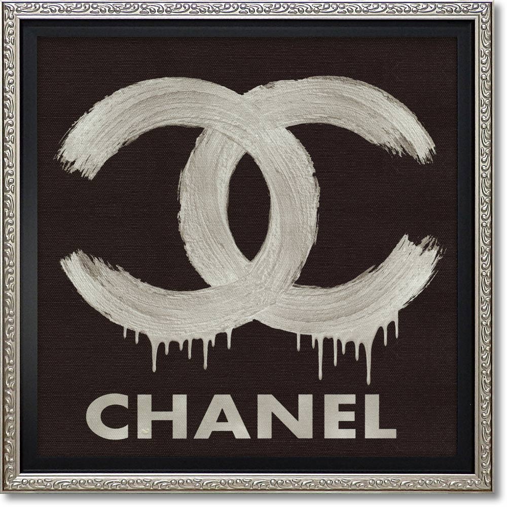 アートパネル　ブランド　ロゴ　アート　絵画　絵　ポスター　壁掛け　ブラック　黒 楽天市場】絵画 ブランド キャンバスアート 「 ファッション