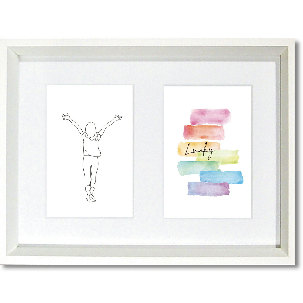 楽天市場】絵画 ナチュラル雑貨アートフレーム「Kids」 額入り