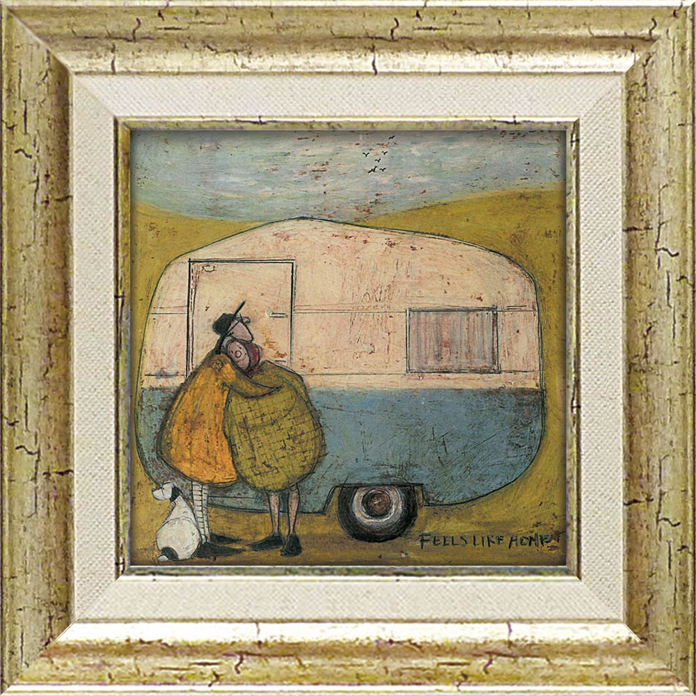 楽天市場】絵画 サム トフト「どうすりゃいいんだ！？」 額入り アート