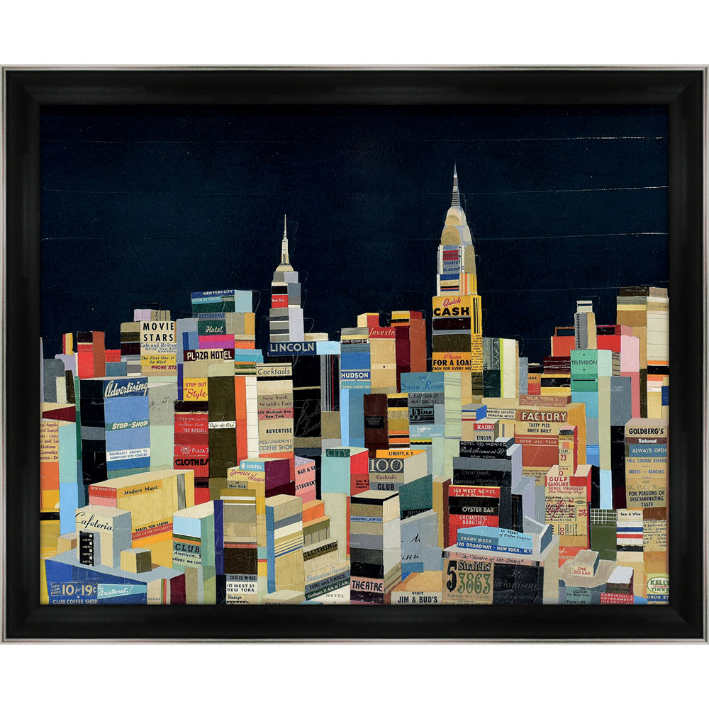 楽天市場】額絵 マンハッタン Lサイズ マンハッタン島 ニューヨーク NY