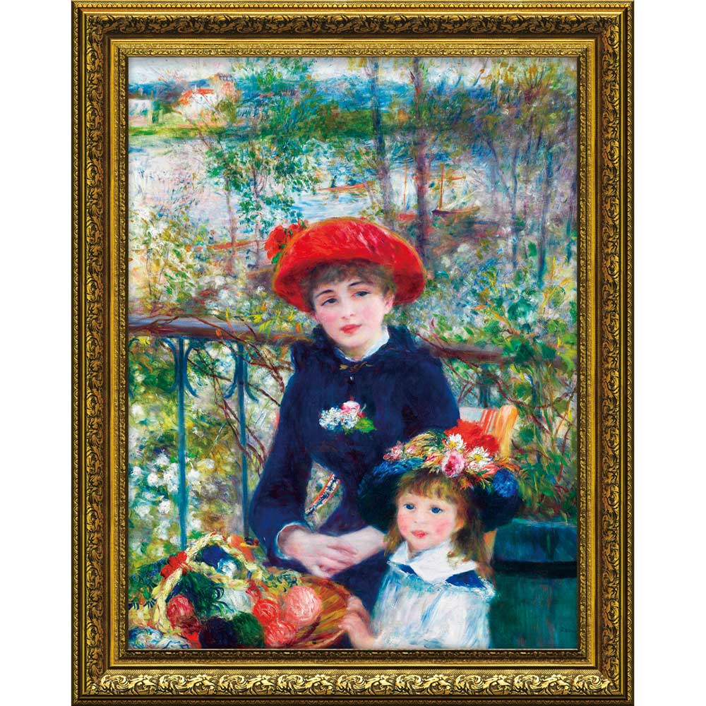 ルノワール　ムーラン・ド・ラ・ギャレットの舞踏会　水晶絵　絵画　絵　アート　壁掛 ムーラン・ド・ラ・ギャレットの舞踏会 - Wikipedia