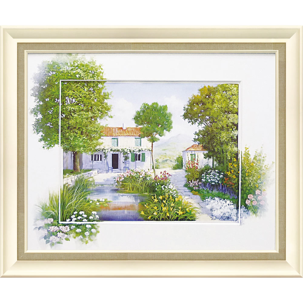 楽天市場】絵画 ピーター モッツ ベランダ イン ブルーム1 インテリア