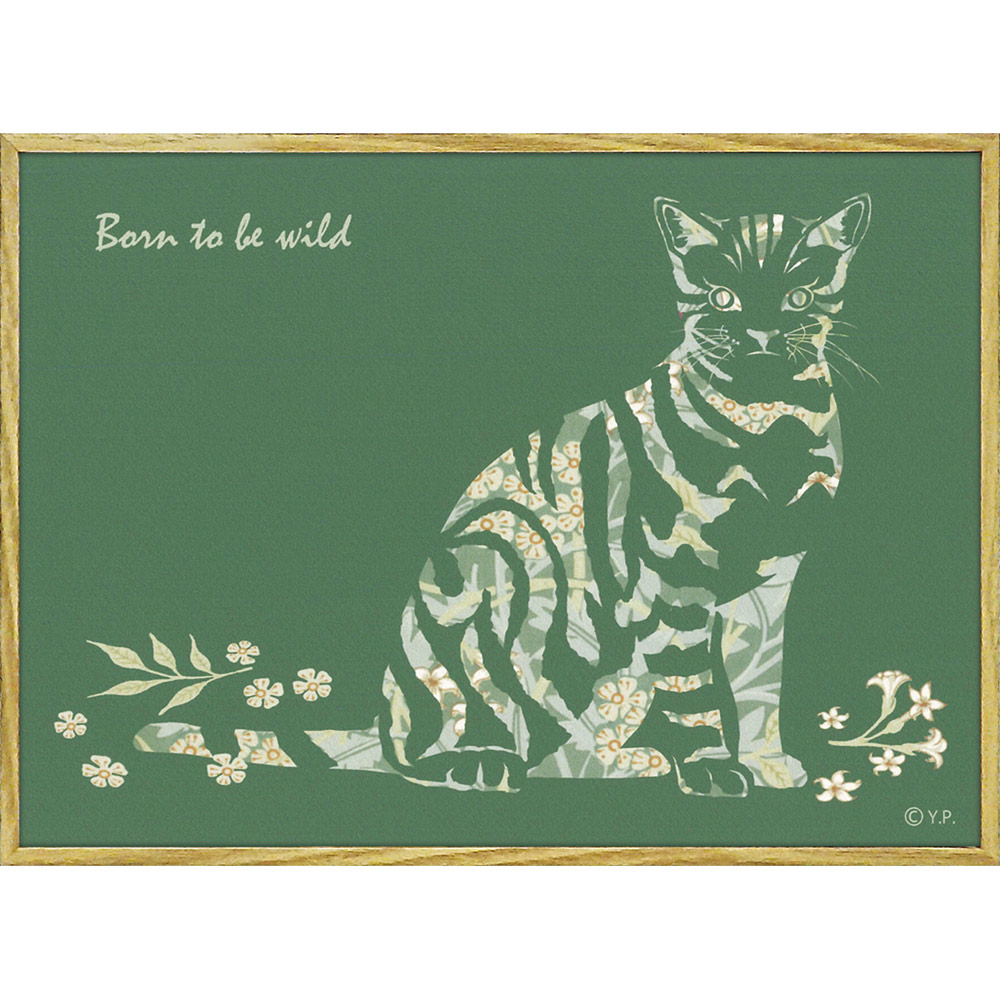 少画集画、高級新品額・額装付、猫 ネコ ねこ cat 送料無料、希少画集画、高級新品額・額装付、猫 ネコ ねこ cat