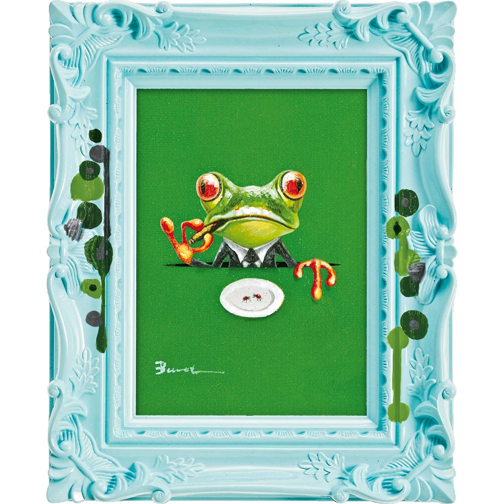 アートパネル オイルペイントアート 『カエルの星』 楽天市場】アートパネル オイルペイントアート 『カエルの星