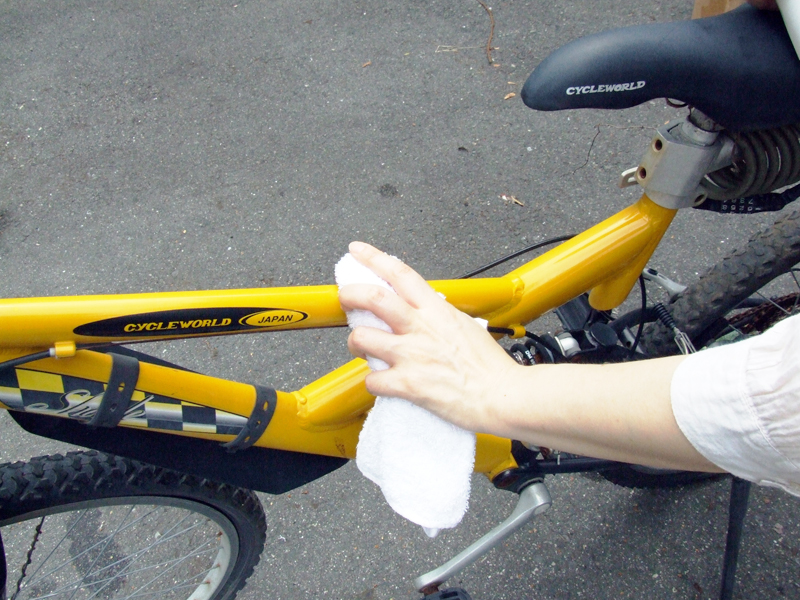 ワックス 自転車