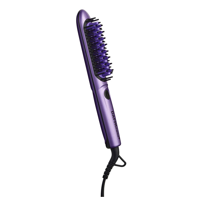 ヤーマン ストレートヘアアイロン ブラシ型 ツヤ DAFNI nano YA‐MAN スタイリングヒートブラシ DAFNI nano ダフニナノ ヒート