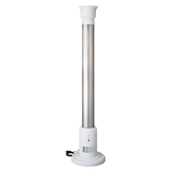 百貨店SALE UVエアクリーンタワー 空気の状態循環過程式紫外線除菌機  UV-35158 「定め事品」ライノプロダクツ「1年引きうける付き添い人」※仕入れ先より直送（代引っ張ること不可・沖縄離島は別途貨物輸送）