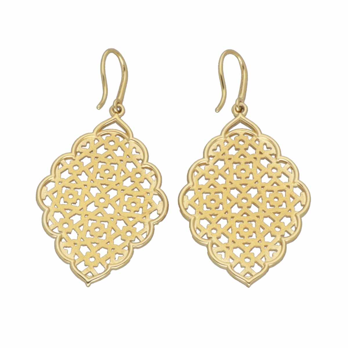 TIFFANY&Co. ティファニー マラケシュ フックピアス 750 K18 YG イエローゴールド パロマ・ピカソ【送料無料】【中古】TMR2509100007