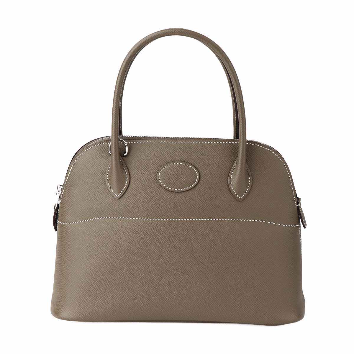 HERMES エルメス ボリード27 エトゥープ エプソン シルバー金具 Y刻印 新品ストラップ【中古】ショルダーバッグ【送料無料】TMR2603300007｜Azabu Vintage 1,430,000円