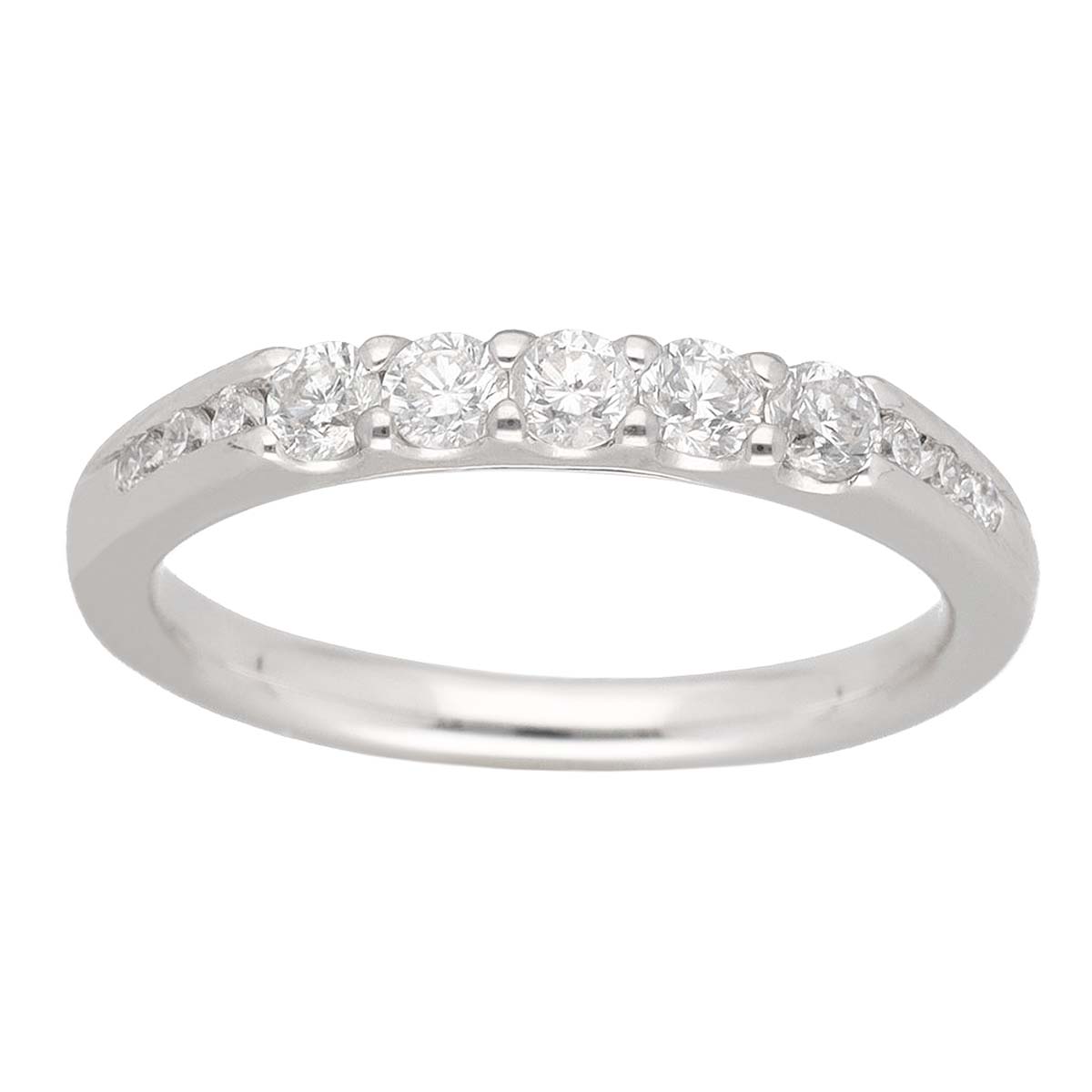 ダイヤモンド(0.50ct)リング PT900 プラチナ 日本サイズ約12号 #52【送料無料】【中古】22791110