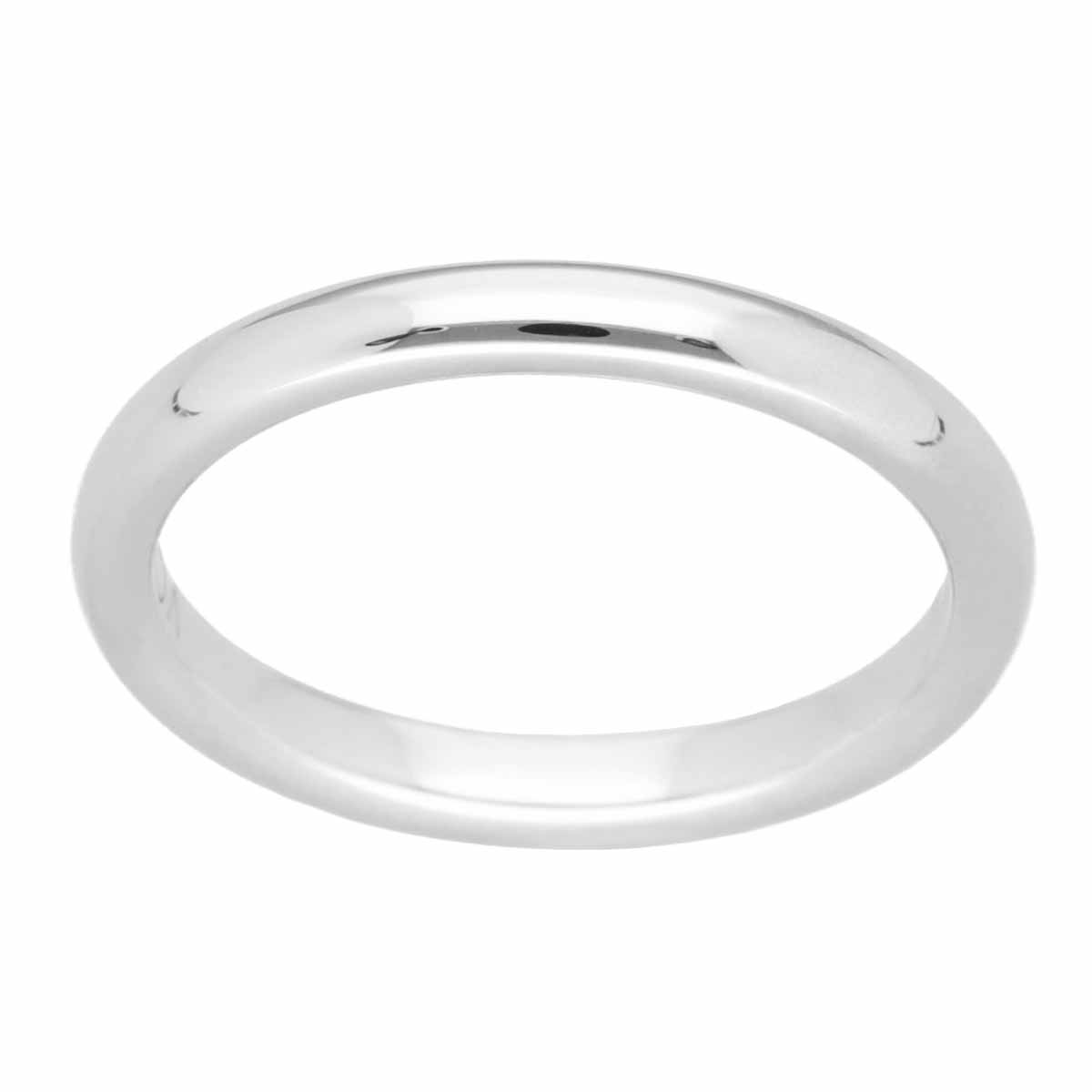 Van Cleef&Arpels ヴァンクリーフ&アーペル タンドルモン マリッジリング Pt950 プラチナ 日本サイズ約15号 ♯55【送料無料】指輪【中古】TMR2510170016