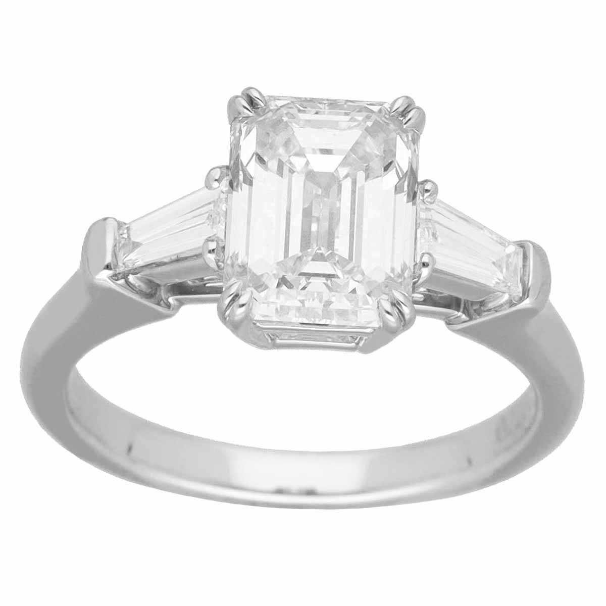 HARRY WINSTON ハリーウィンストン ダイヤ(1.01ct F-VVS2) クッションカット マイクロパヴェ リング PT950  プラチナ 日本サイズ約6号 #46 HW GIA鑑定書【送料無料】指輪 レディース【中古】31300414 Azabu Vintage