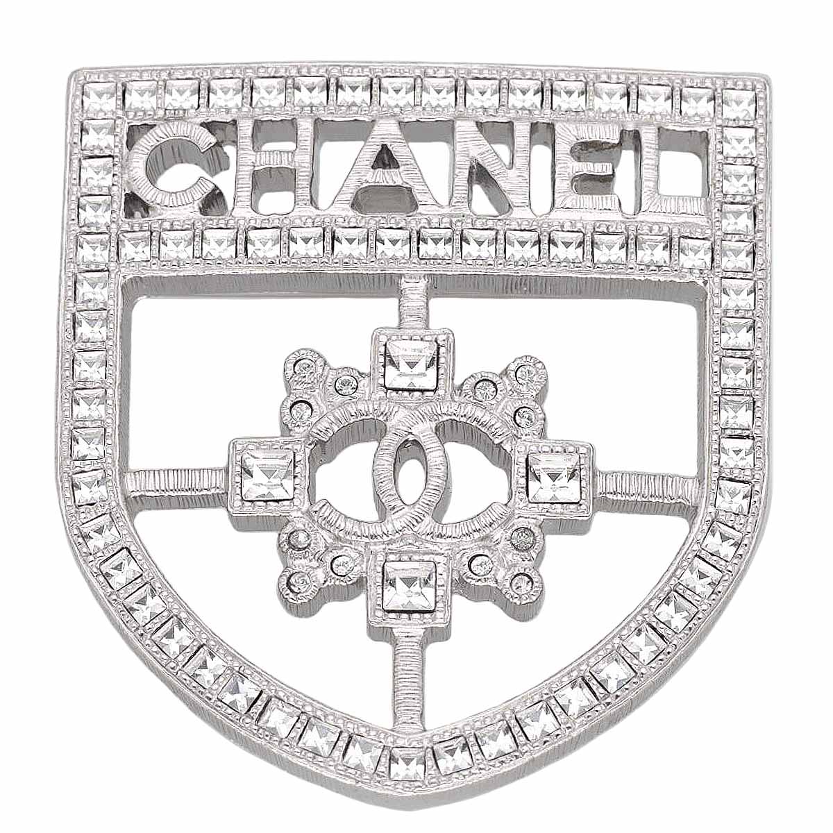 楽天市場】【中古】 CHANEL シャネル エンブレム ラインストーン