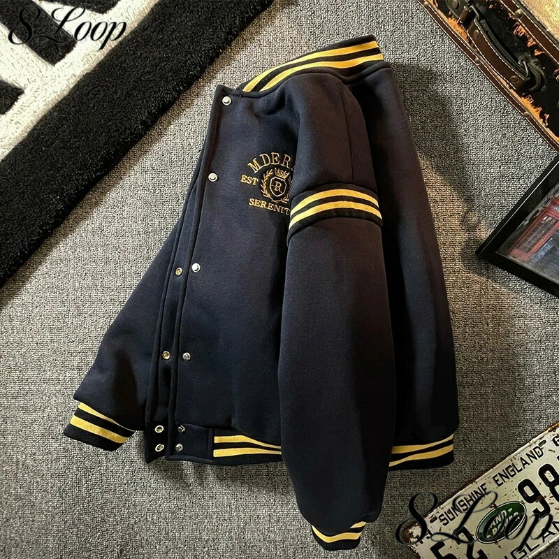 MA-1 ジャンパー キッズ 子供服 中綿 アウター 秋冬用 軽い 保温 リブ仕様 ロゴ刺繍 ネイビー 紺 大きいサイズ 体型カバー おしゃれ 羽織り ブルゾン コート