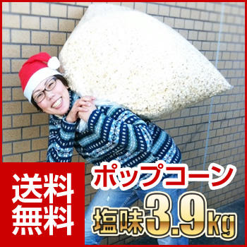 楽天市場 送料無料 サンタサイズの超特大ポップコーン 塩味 3 9kg イベント バザー 景品 子供 子供会 お菓子 お返し 二次会 フレーバー 材料 お菓子 お返し サプライズ 忘年会 新年会 サプライズ メーカー直送 パーティー 笑撃ポップコーンと珍なおやつ